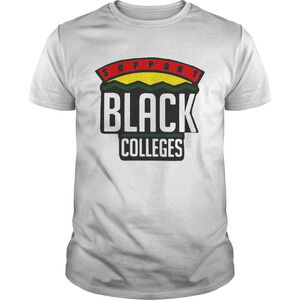 Support Black College Shirt 1